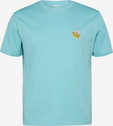 T-Shirt s.Oliver en bleu : devant