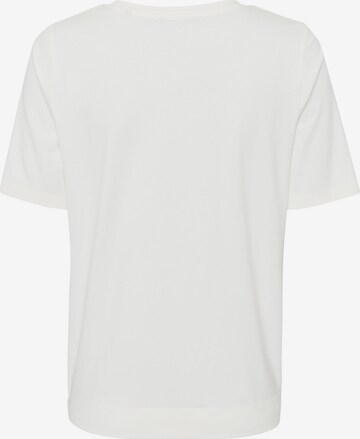 zero T-Shirt mit Foliendruck in Weiß
