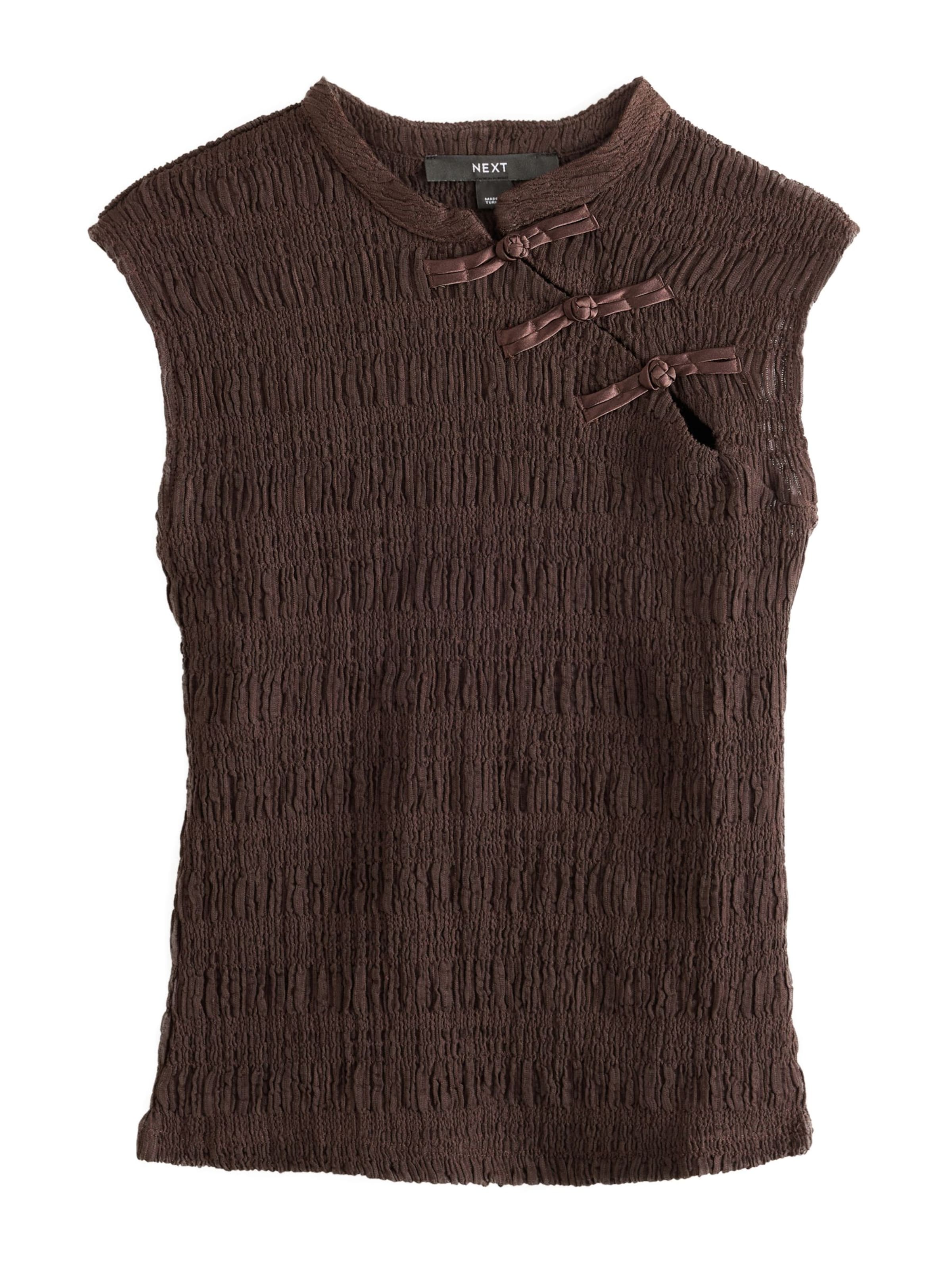 Next Bluse i brun: forside