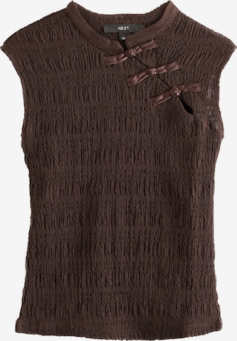 Next Bluse i brun: forside