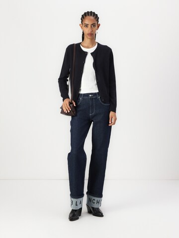 Samsøe Samsøe Πλεκτή ζακέτα 'Boston' σε μπλε