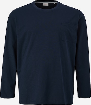 s.Oliver Men Big Sizes Shirt in Blue