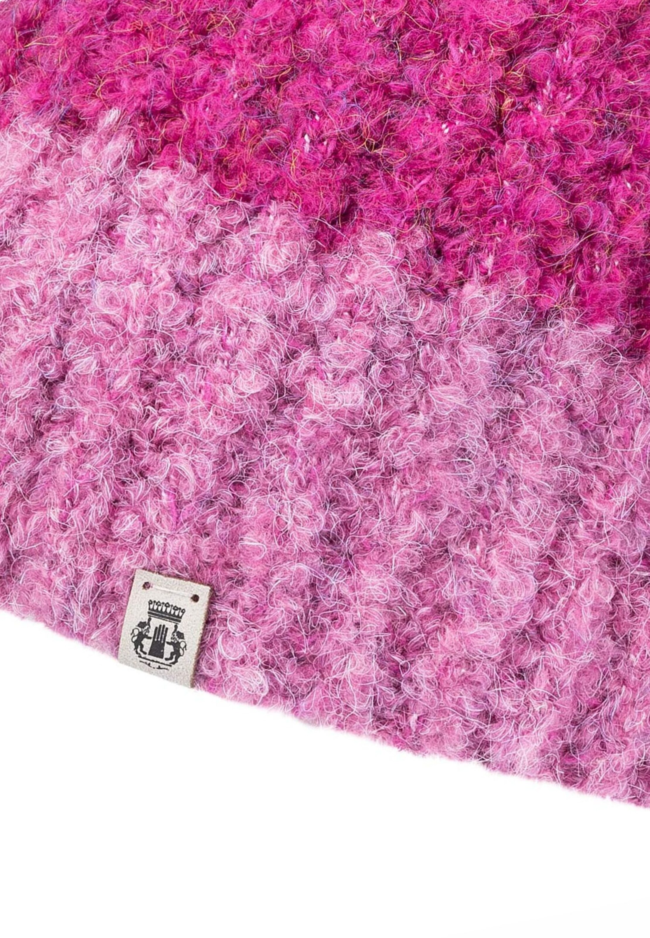 Berretto 'COSY BOUCLÉ' di Roeckl in rosa