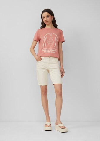 QS Slim fit Jeans 'Catie' in Beige