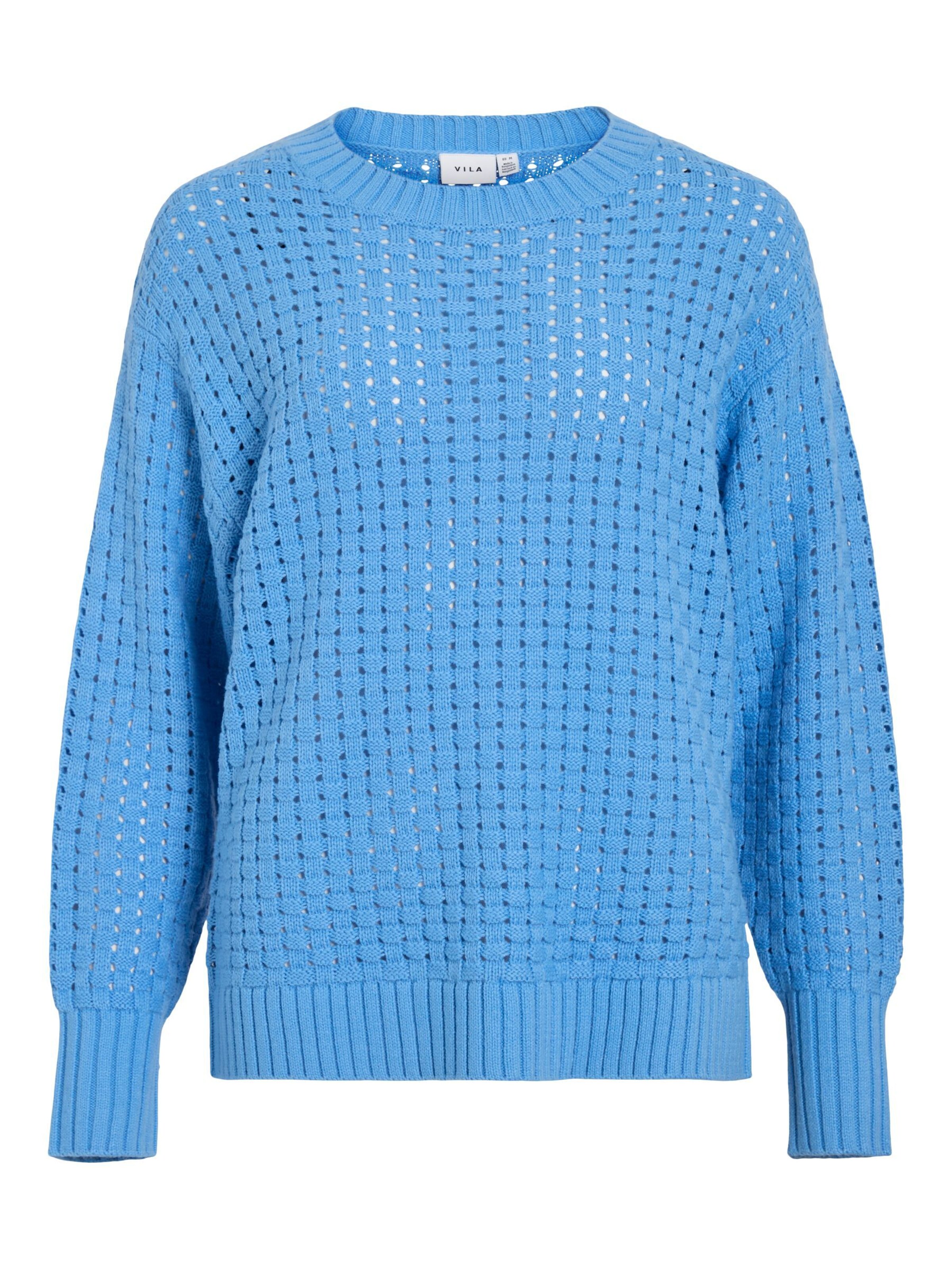 VILA Sweater 'VIOa' in Blue: front