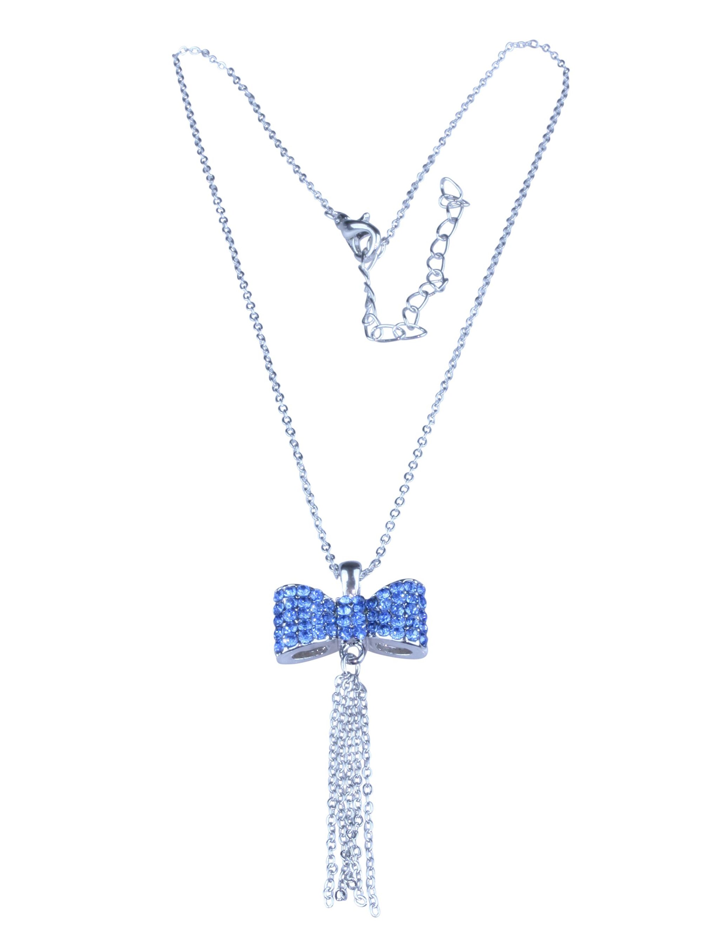COLLEZIONE ALESSANDRO Necklace 'Steffi' in Blue: front