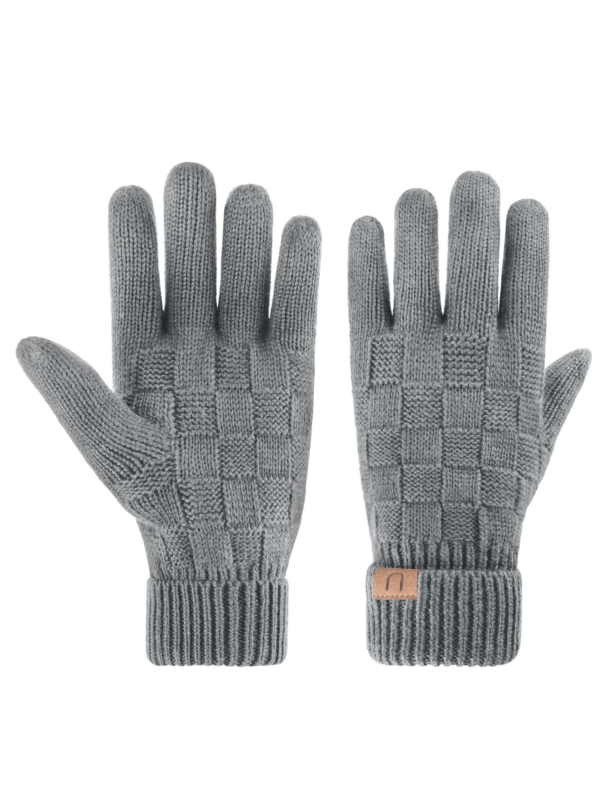 normani Full finger gloves 'Yuma' in Grey