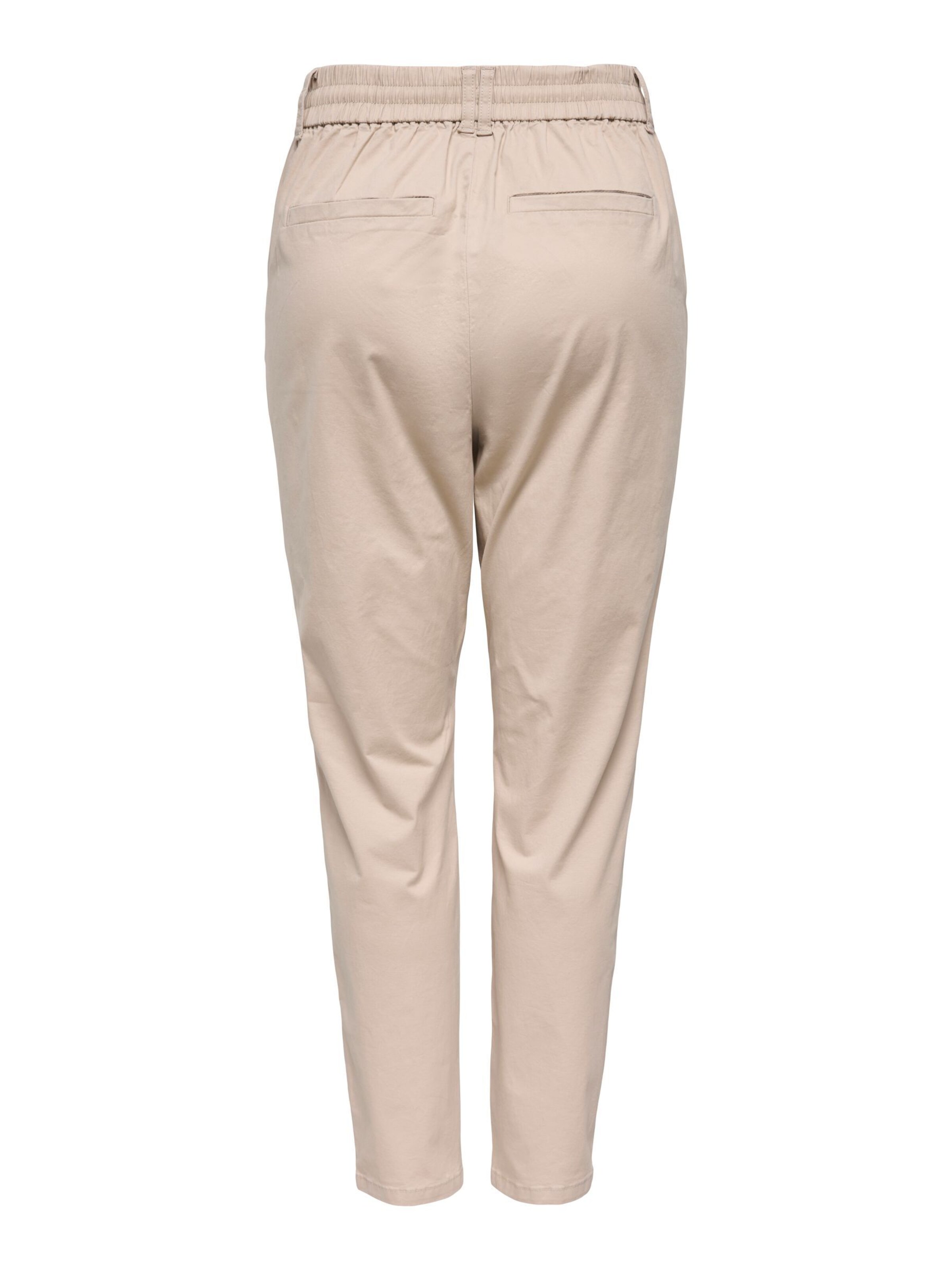 Coupe slim Pantalon à pince 'ONLPoptrash-Biana' ONLY en beige