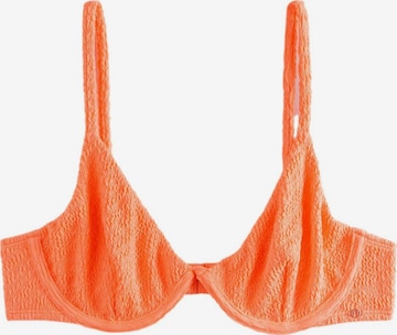 Next Бюстгальтер под футболку Верх бикини в Оранжевый: спереди