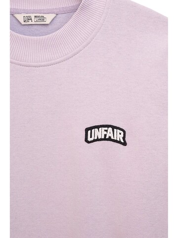 Unfair Athletics Sweatshirt 'Permanent' in Purple