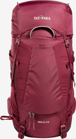 TATONKA Sports Backpack 'Norix 44 + 10 ' in Red: front