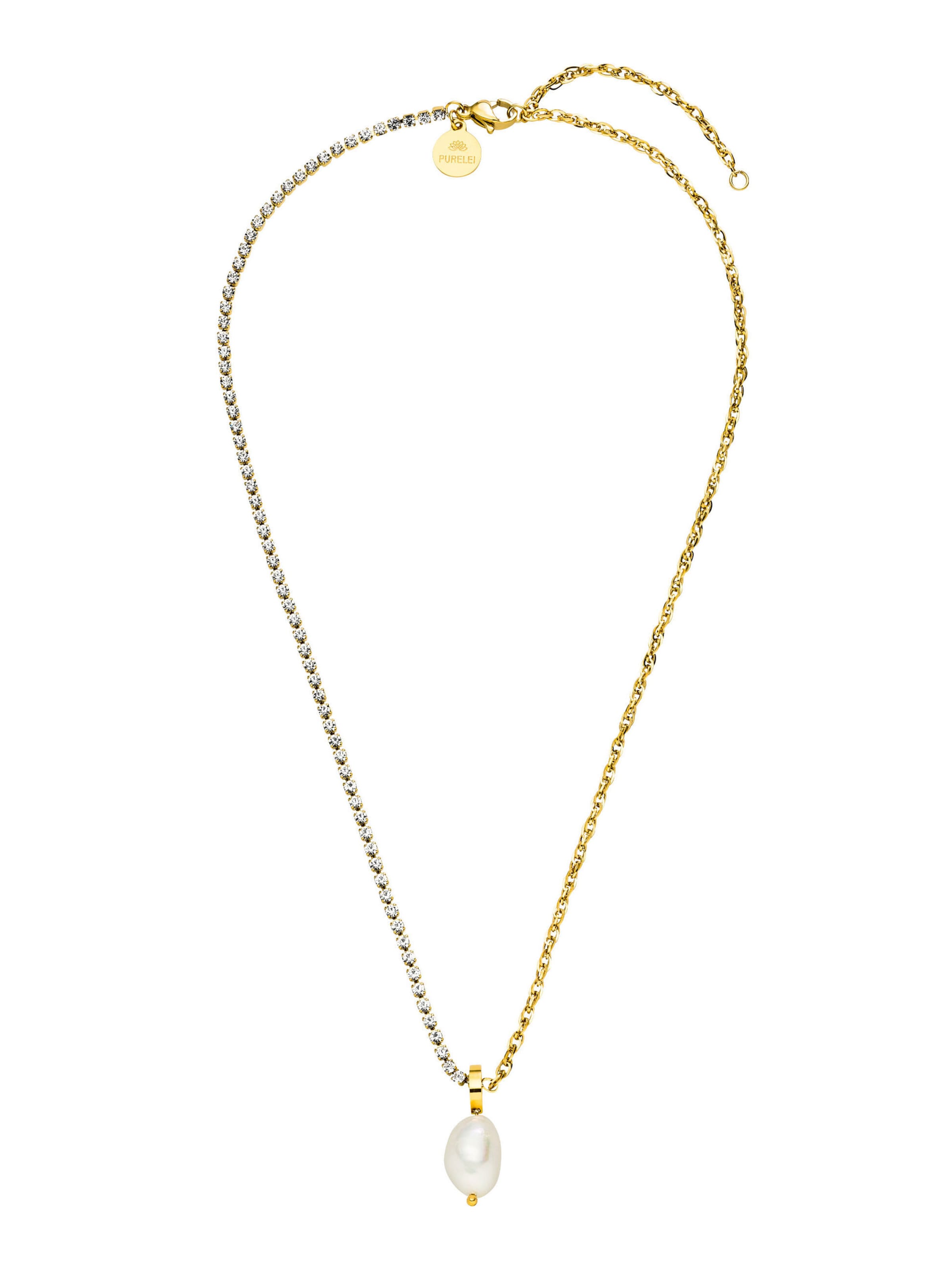 PURELEI Kette 'Elua' in Gold: Vorderseite