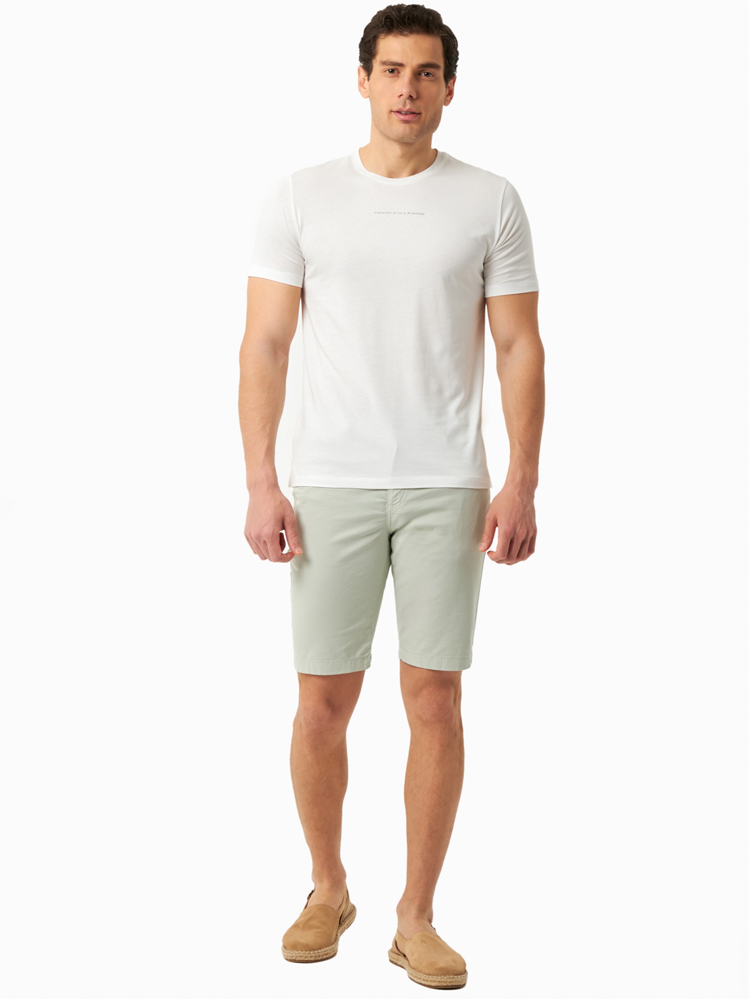 Organication Regular Shorts in Grün
