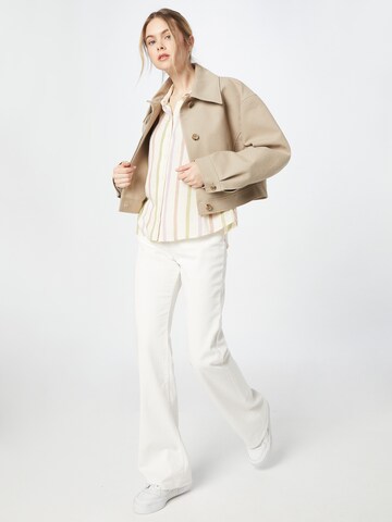 TOM TAILOR DENIM Bluse in Beige