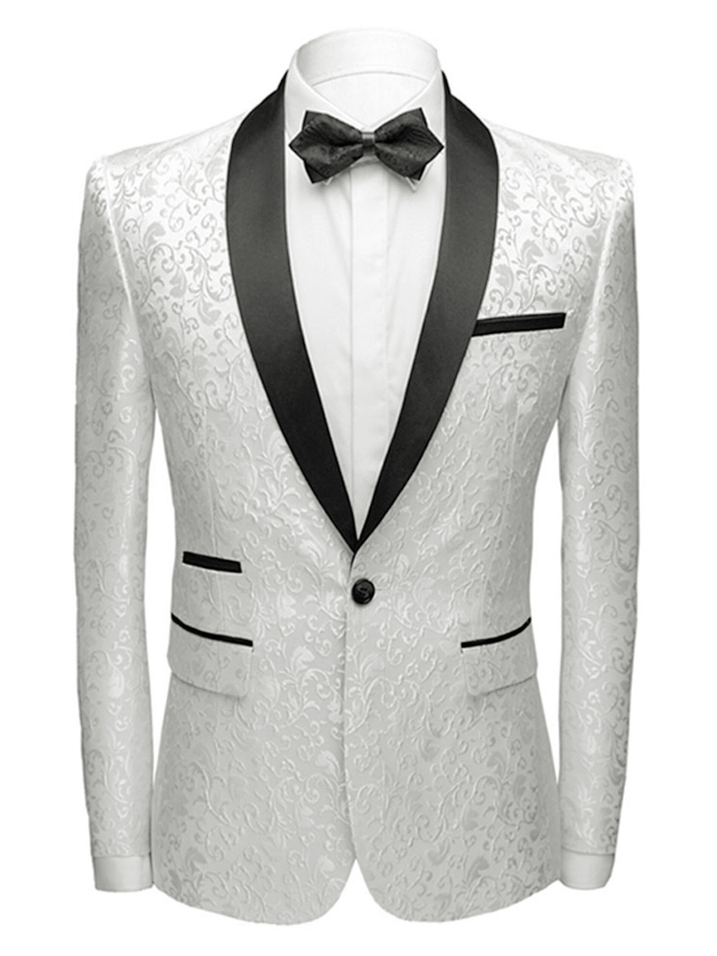 Youthup Slim fit Suit in White