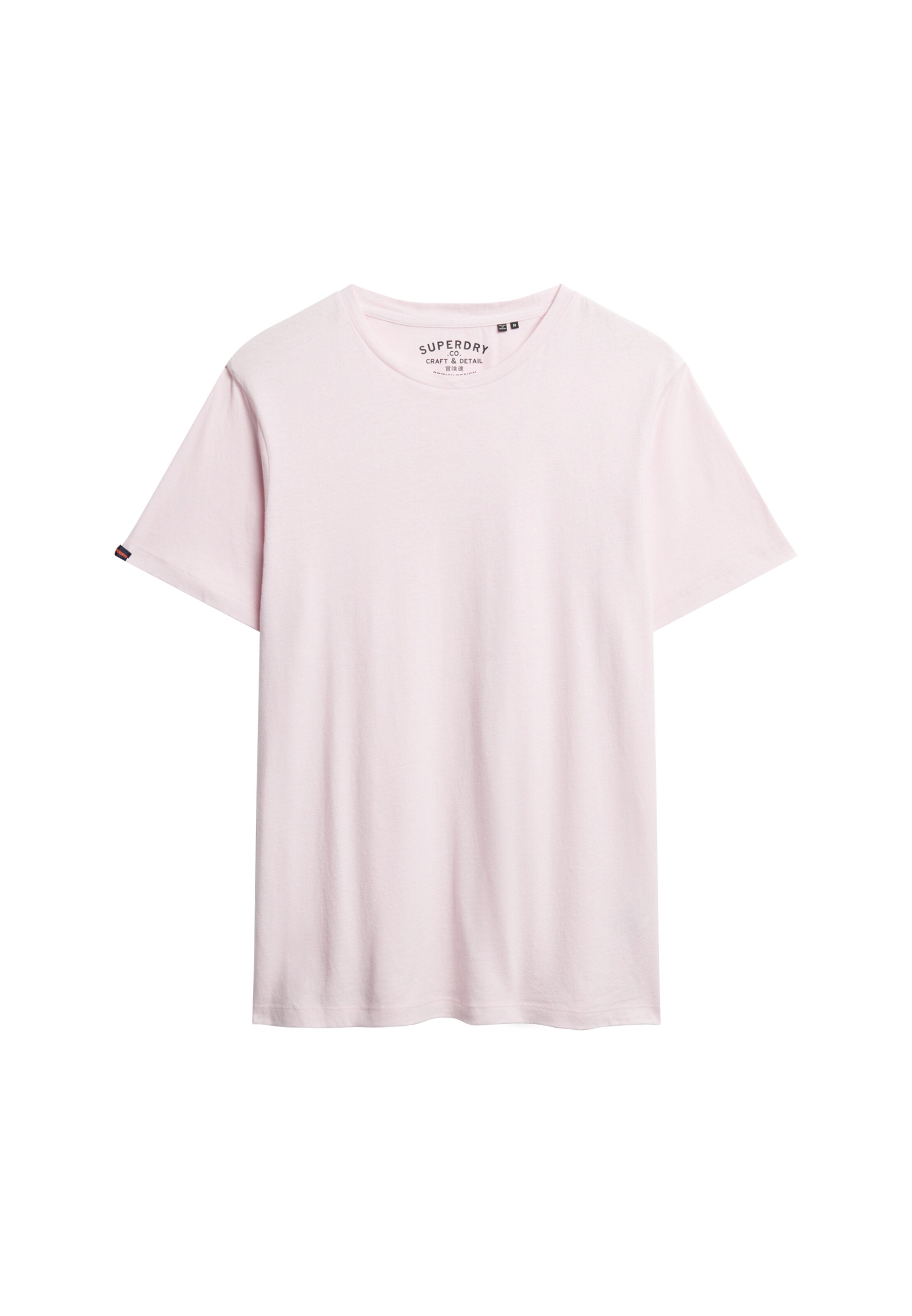 T-Shirt 'Essential' Superdry en rose : devant