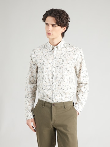 Lindbergh - Ajuste regular Camisa en beige: frente