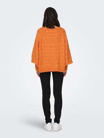 Pullover 'CELINA' di ONLY in arancione