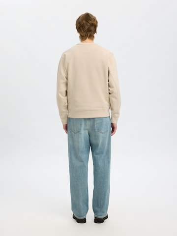 SELECTED - Sudadera 'SLHLUKE' en beige