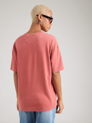 GAP Футболка оверсайз в Красный