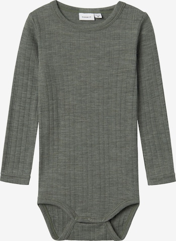 NAME IT Body 'NMMWang' in Grau: Vorderseite
