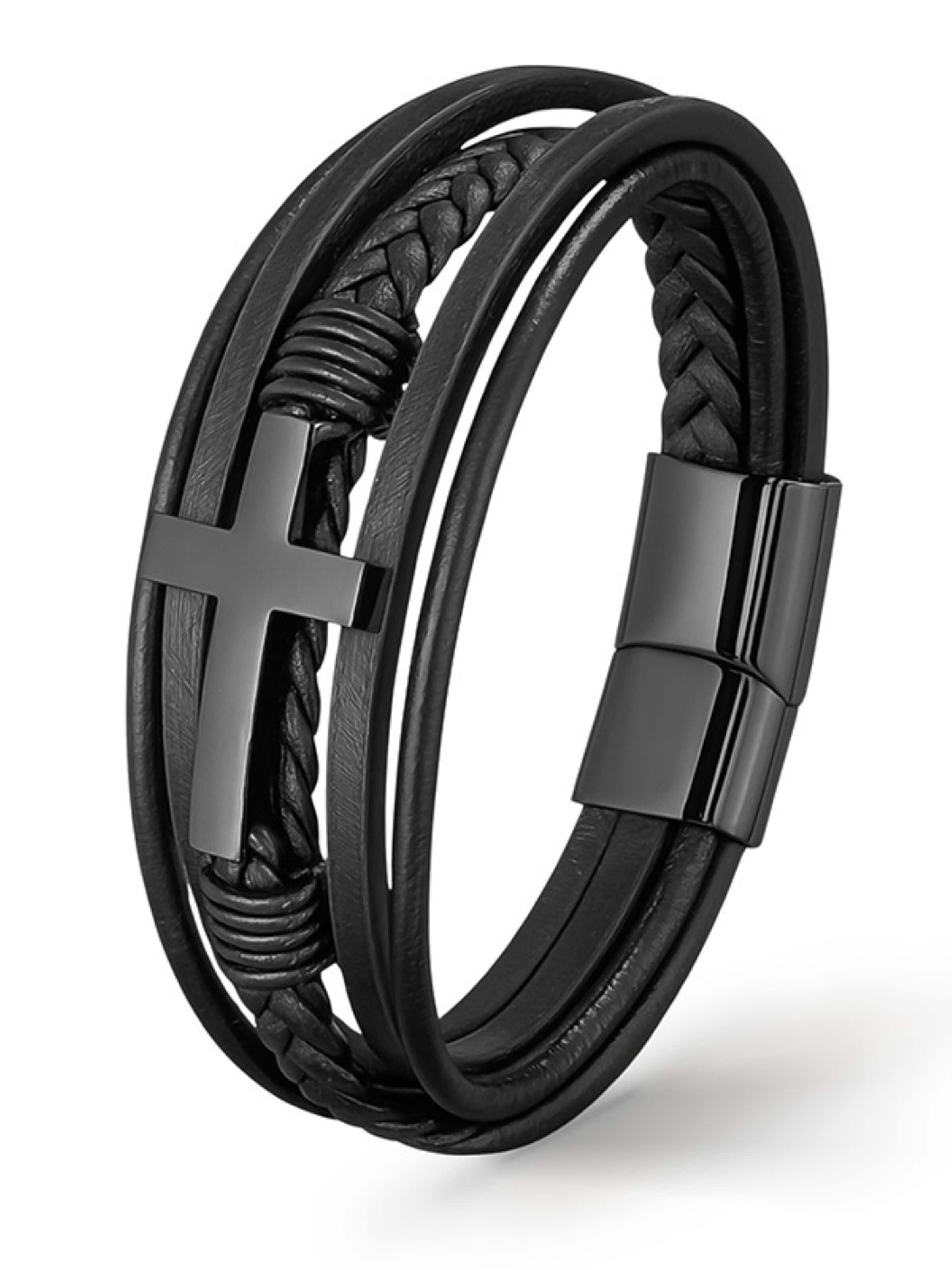 UNIQAL Bracelet 'HEAVEN' in Black: front