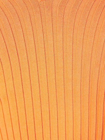 Bershka Sweter w kolorze pomarańczowy