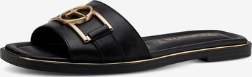 TAMARIS Mules in Black: front