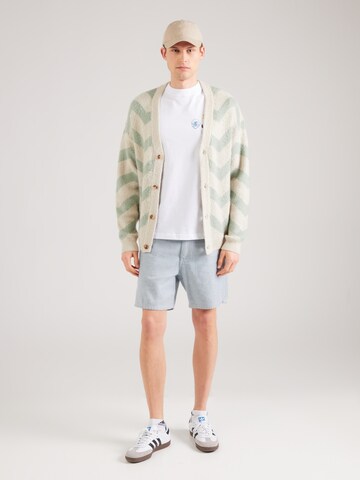 Soulland Shirt 'KAI FLORA' in White