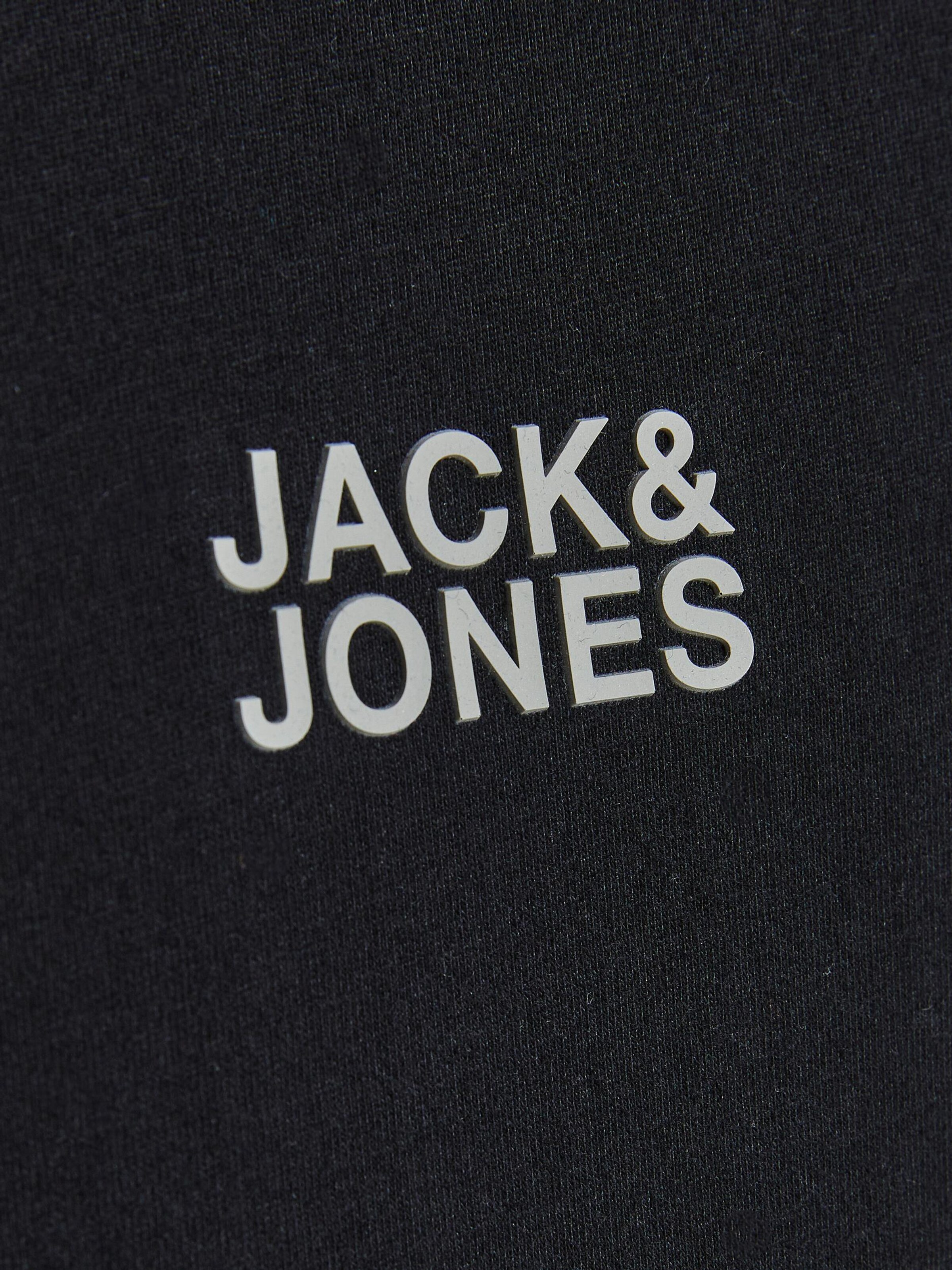 Kinder Kids (Gr. 92-140) Jack & Jones Junior T-Shirt in Schwarz - JV69639