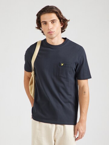 Lyle & Scott Shirt in Blauw: voorkant
