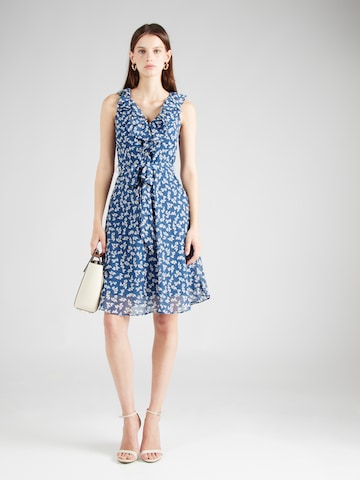 Lauren Ralph Lauren Καλοκαιρινό φόρεμα σε μπλε: μπροστά