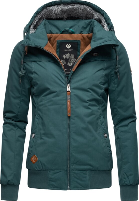 Ragwear Winterjacke 'Jotty' in Dunkelgrün Ragwear Winterjacke 'Jotty' in Dunkelgrün