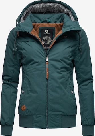 Ragwear Weatherproof jacket 'Jotty' in Green: front