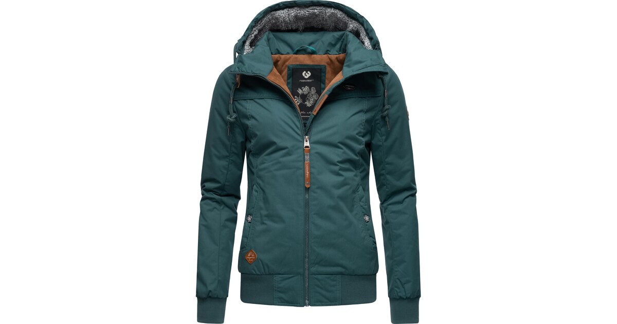 Ragwear Winterjacke 'Jotty' in Dunkelgrün ABOUT YOU