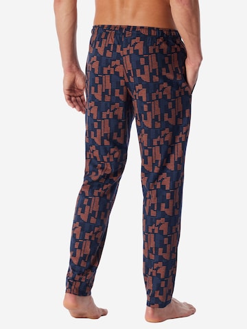 SCHIESSER Pyjamahose ' Mix Relax ' in Blau