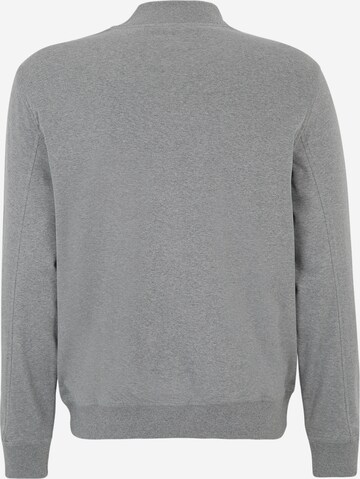 Banana Republic Zip-Up Hoodie 'LUXE' in Grey