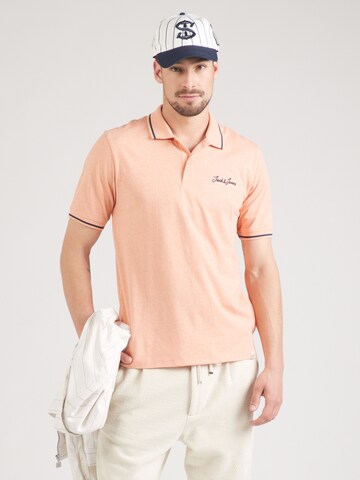 T-Shirt 'JORTONS' JACK & JONES en orange : devant