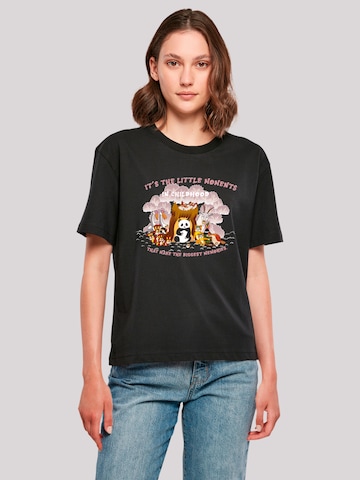 T-shirt 'Heroes of Childhood Tao Tao Childhood Memories' F4NT4STIC en noir : devant