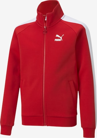 PUMA Between-Season Jacket 'Iconic T7' in Red: front