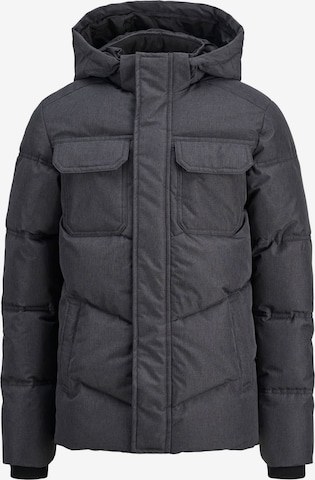 Jack & Jones Junior - Chaqueta de entretiempo en gris: frente