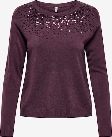 ONLY Sweater 'STARRY ' in Red: front