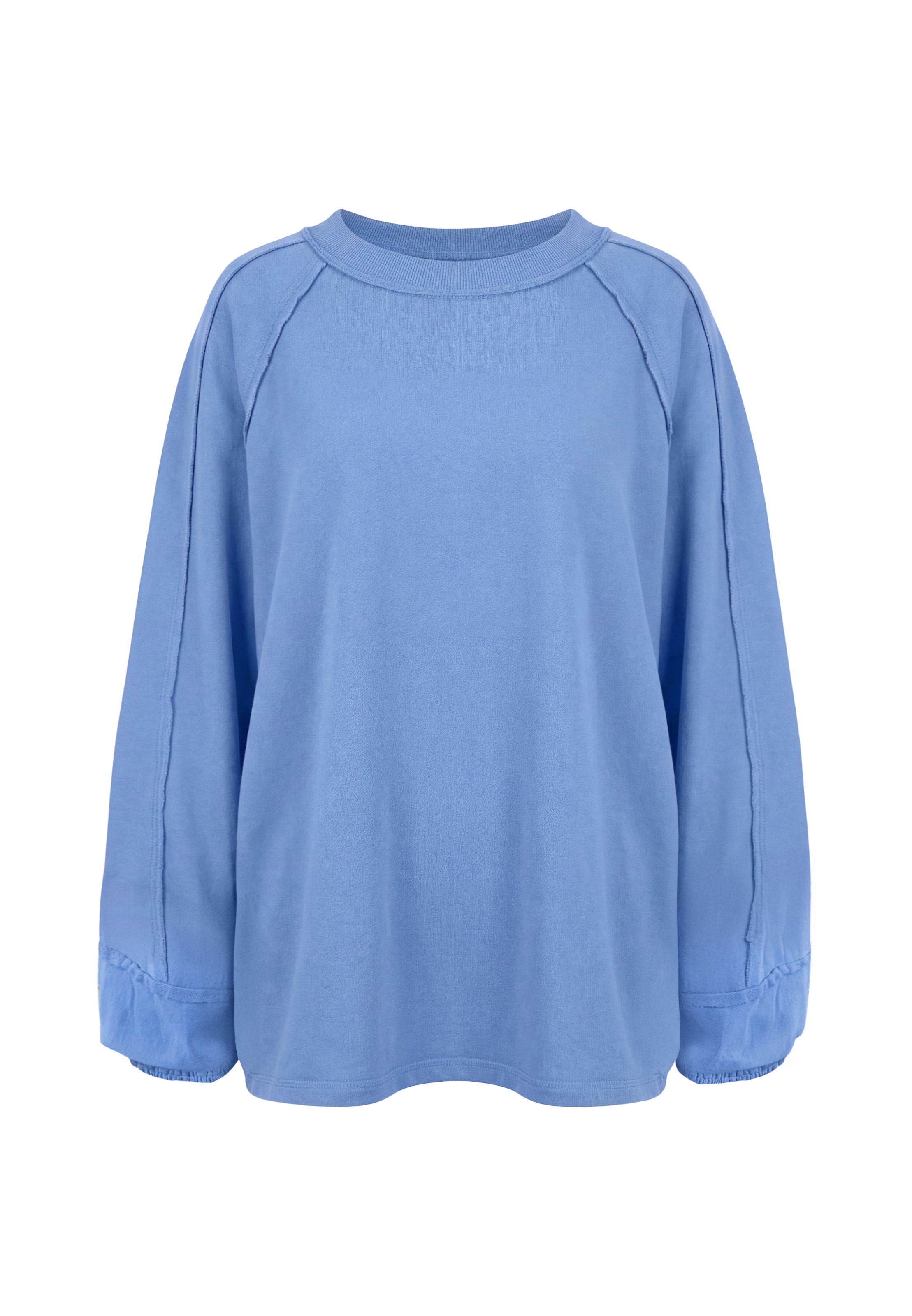Sweat-shirt usha BLUE LABEL en bleu : devant
