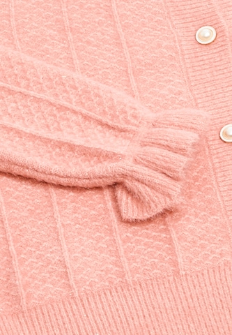 NALLY Knit cardigan in Pink