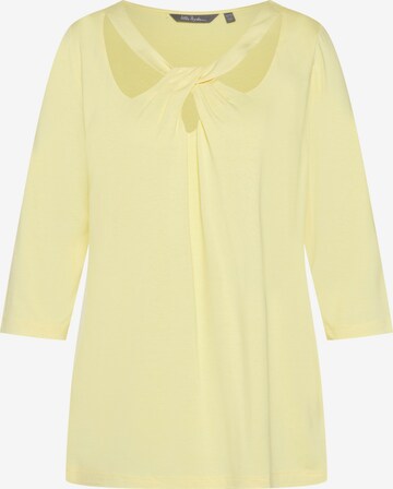 T-shirt Ulla Popken en jaune : devant