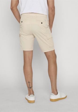 INDICODE JEANS Normalny krój Bojówki 'INSpring' w kolorze beżowy