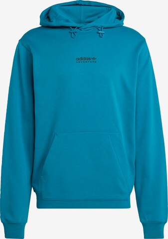 ADIDAS ORIGINALS Sweatshirt in Blauw: voorkant