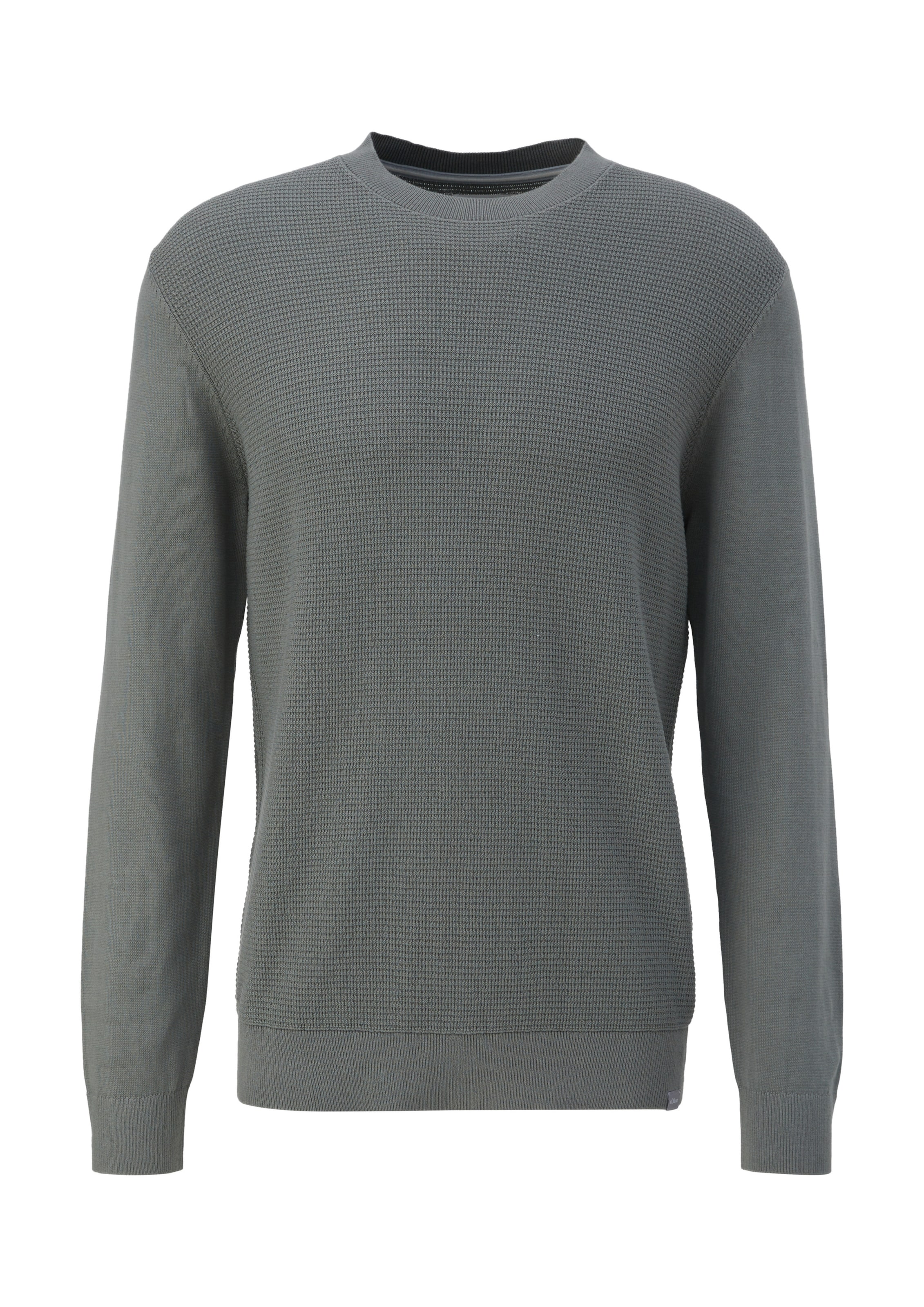 s.Oliver Pull-over en XXL en gris, Vue avec produit