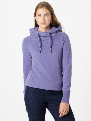 Sweat-shirt 'GRIPY BOLD' Ragwear en violet : devant