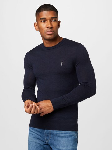 AllSaints Sweater in Blue: front